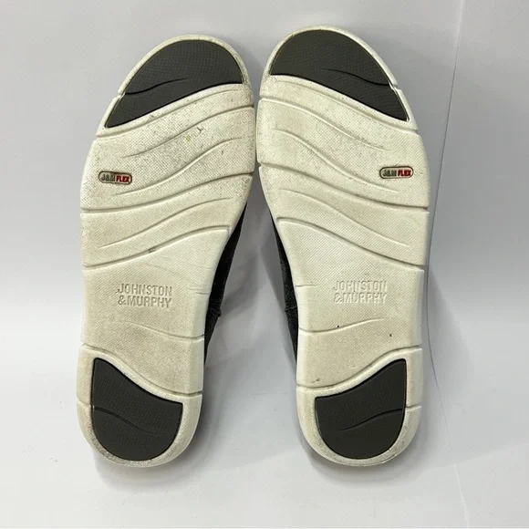 JOHNSTON & MURPHY Women’s Size 7 1/2 Silver Metallic Ankle Bootie - Picture 8 of 9